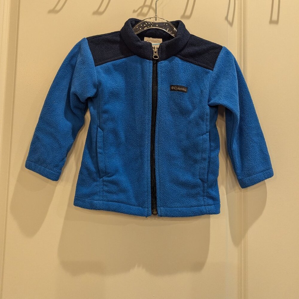 Columbia Toddler Boys' Castle Dale™ Full Zip Fleece Jacket SZ 2T